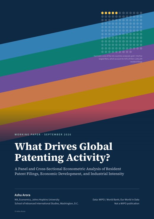 Cover of the working paper What Drives Global Patenting Activity?